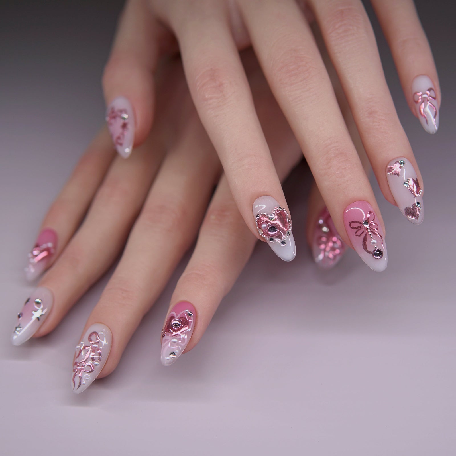 Kiss Me in Pink - Art By Cloe