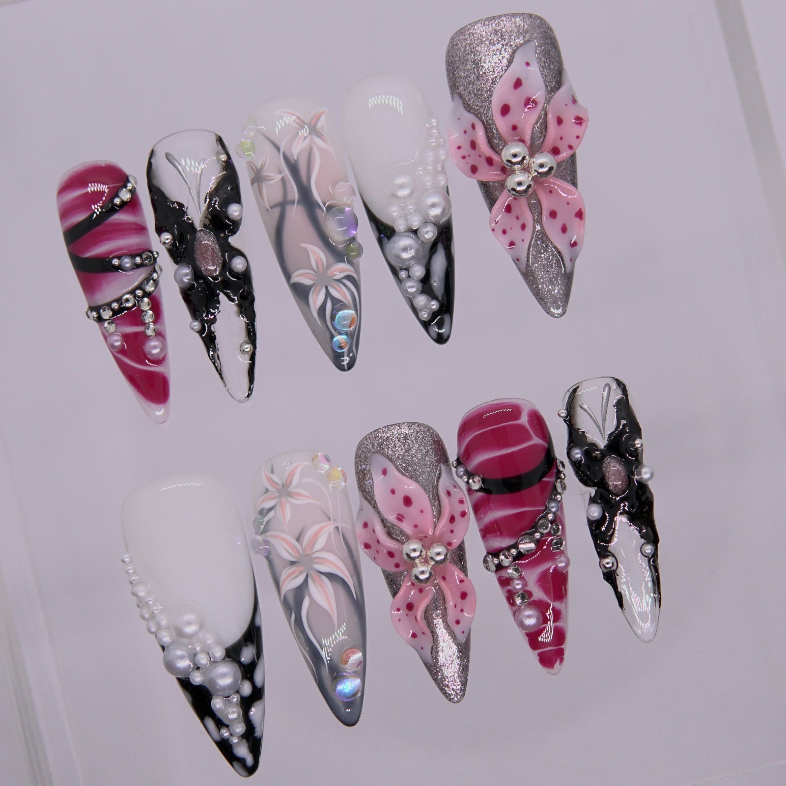 Obsidian Bloom - Art By Cloe